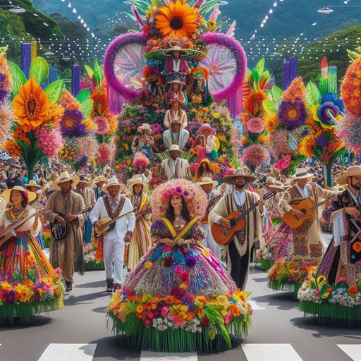 El Festival de las Flores de Medellín