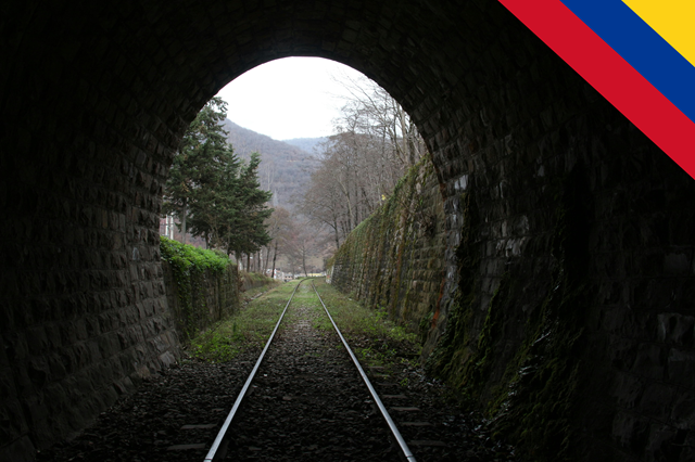 Viajar por Colombia en tren